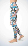 Big dulldog legging for workout yoga gym running - alien wing active