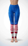 American spirit legging for workout yoga gym running - alien wing active