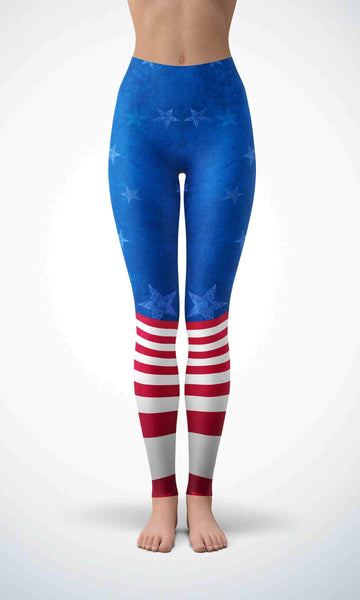 American spirit legging for workout yoga gym running - alien wing active