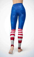 American spirit legging for workout yoga gym running - alien wing active
